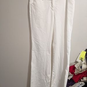 Express design studio white women's pants 8